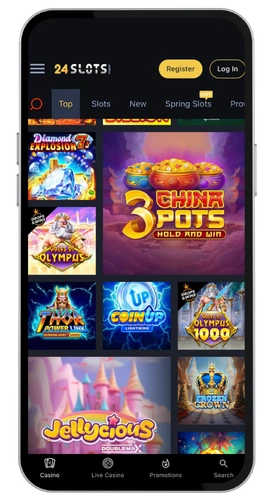 24Slots Kasino ilmaiskierrokset 